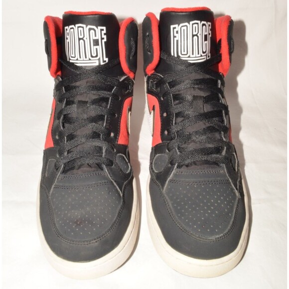 Nike Son of Force Mid Bred 616281-018 Mens 9.5 Black Red White High Top Sneakers main image 10